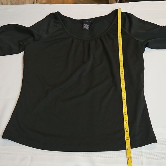 The Limited Women's black split sleeves top size Medium - Picture 11 of 11